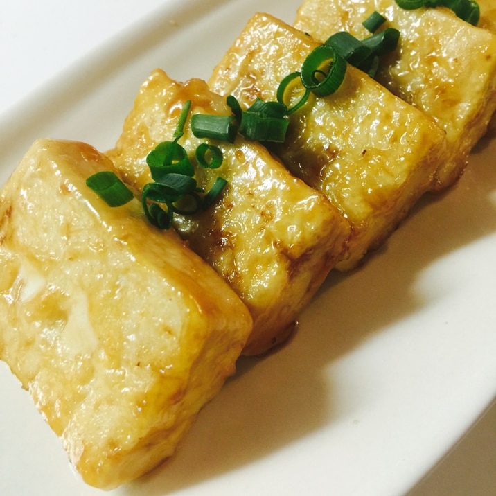 豆腐(鶏もも肉)の照り焼きステーキの画像